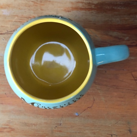 Disney’s The Little Mermaid Large Blue & Yellow 18oz Oval Coffee Mug - Picture 5 of 7